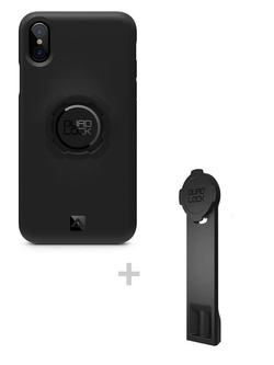 Zestaw: etui na telefon iPhone X / XS + adapter do statywu Quad Lock