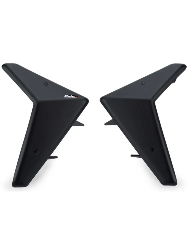 Boczne spoilery dociskowe Puig Ducati Streetfighter V2 (22-24) czarne matowe