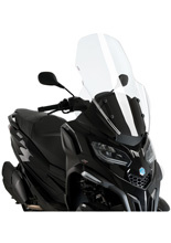 Szyba turystyczna PUIG V-Tech Piaggio MP3 400 / Sport / Exclusive (22-) przezroczysta