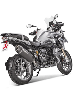 Tłumik motocyklowy Akrapovič Slip-On Line BMW R 1200 GS (13-18)/ Adventure (14-18) [czarny tytan]