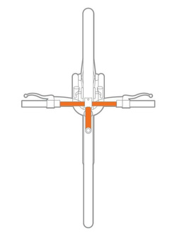 Adapter do kierownicy Lampa Bike