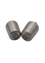 Koncówki kierownicy motocyklowej R&G Racing Suzuki (wybrane modele) srebrne