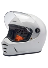 Kask integralny Biltwell Lane Splitter Solid biały