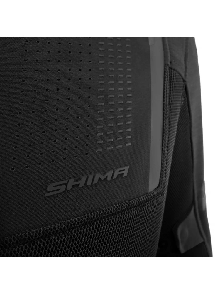 Kurtka motocyklowa tekstylna Shima Rush 3.0 Air G2 czarna
