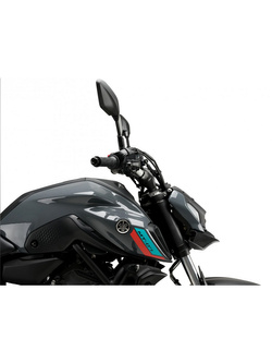 Boczne spoilery dociskowe Puig Yamaha MT-07 (21-) czarne matowe