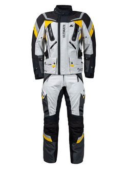 Kurtka motocyklowa tekstylna Touratech Companero Ultimate szaro-czarno-żółta