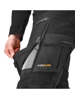 Spodnie motocyklowe tekstylne Shima Tracker czarne