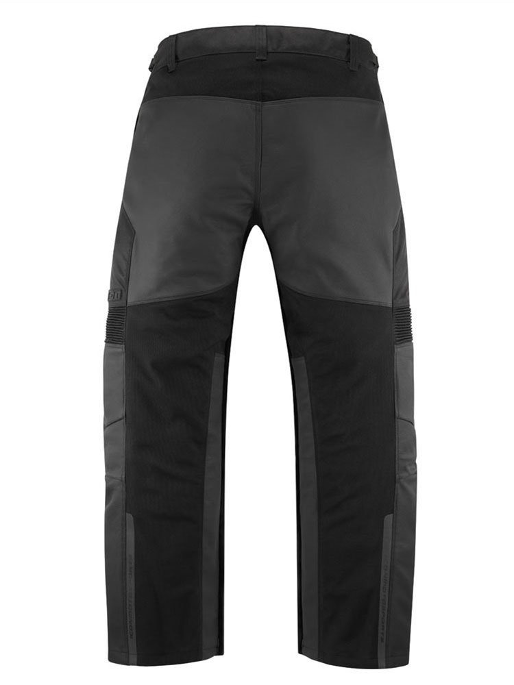 Spodnie motocyklowe skórzane Icon Contra 2 czarne