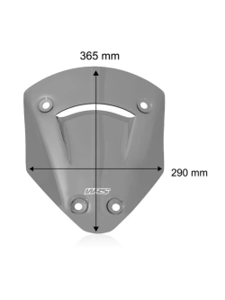 Szyba motocyklowa WRS Sport Ducati Multistrada V2/ S (25-) mocno przyciemniana