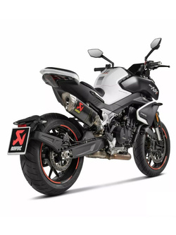 Tłumik motocyklowy Akrapović Slip-On Line CF Moto 800 NK/ Advanced/ Sport (23-) [włókno węglowe]
