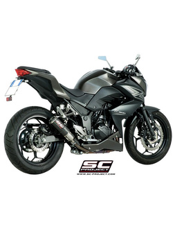 Tłumik CR-T Slip-on SC-Project do Kawasaki Z 300 [15-17]