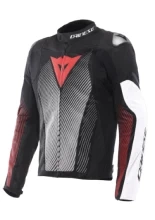 Kurtka motocyklowa tekstylna Dainese Ventar Air Tex czarno-biało-czerwona