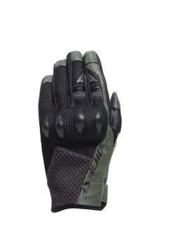 Rękawice motocyklowe Dainese Karakum Ergo-Tek czarno-zielone