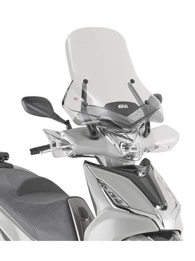 Szyba do skutera Kappa Kymco Agility 300/ 350 R16 (19-) przezroczysta [mocowanie w zestawie]