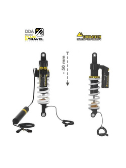 Zestaw obniżający wysokość motocykla -50mm Plug & Travel Suspension Touratech do BMW R1200GS/R1250GS (17-24)
