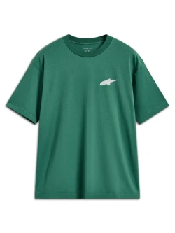 Koszulka z krótkim rękawem Alpinestars Checkback Oversized CSF zielona