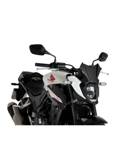 Szyba motocyklowa sportowa PUIG New Generation Honda CB500 Hornet (24-)/E-Clutch (26-) czarna matowa