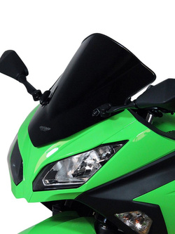 Szyba motocyklowa MRA Racing "R" Kawasaki ZX 250 R/ 300 R (13-21) czarna