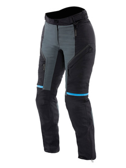 Spodnie motocyklowe damskie tekstylne Dainese Mangen Absoluteshell Pro szaro-czarne