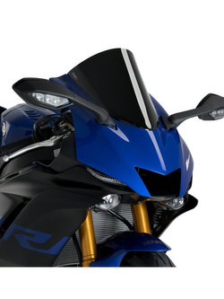 Szyba motocyklowa wyścigowa Puig Yamaha YZF-R6 (17-20)/ YZF-R7 (22-)/ YZF-R6 Race (21-) czarna