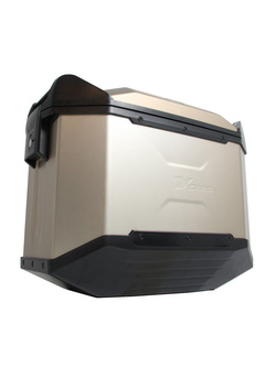 Kufer Hepco&Becker Xceed 38 srebrny - kufer boczny prawy [pojemność: 38L]