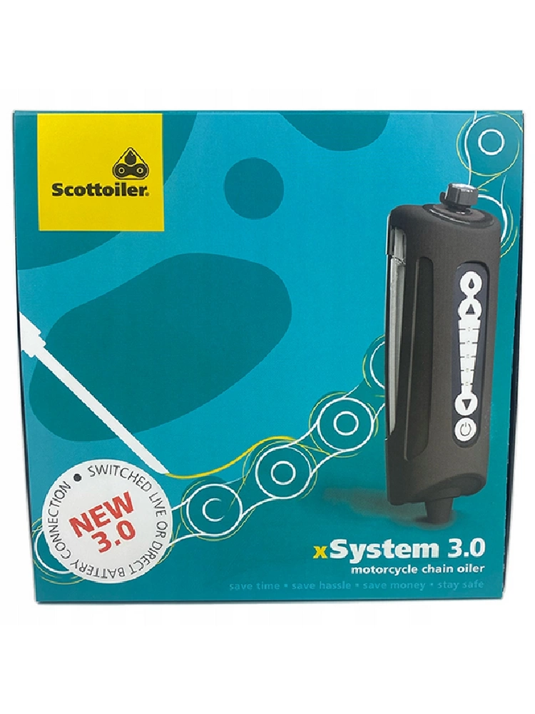 Zestaw smarujący łańcucha Scottoiler xSystem 3.0 Electronic - Standard Blue