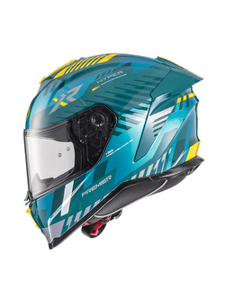 Kask integralny Premier Hyper XR21 niebiesko-żółty