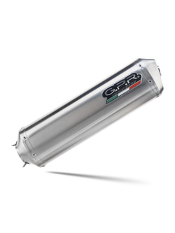 Tłumik motocyklowy G.P.R Satinox BMW R 1150 R (00-06) stalowy [z homologacją]