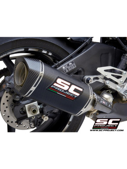 Tłumik SC-Project SC1-M Titanium / Carbon (Slip on) - Yamaha MT-10 [16-20]