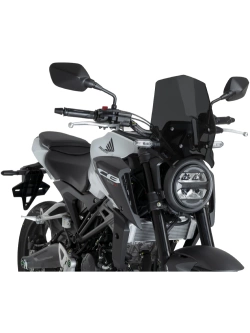 Owiewka PUIG Naked New Generation Honda CB125R Neo Sport Cafe/ CB300R Neo Sport Cafe (24-25) mocno przyciemniana