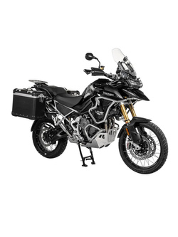 Zestaw: kufry boczne czarne "And-Black" Zega Evo + stelaże Touratech Triumph Tiger 1200 (22-) [poj.: 38+45l]