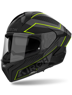 Kask integralny Airoh Matryx Sentinel czarno-żółty matowy