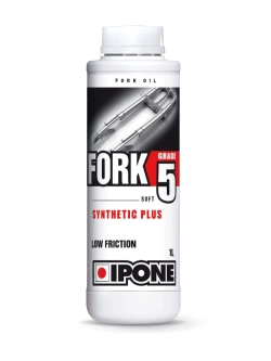Olej do teleskopów/ amortyzatorów/ zawieszenia IPONE Fork Synthetic Plus 5W [poj.: 1 litr]