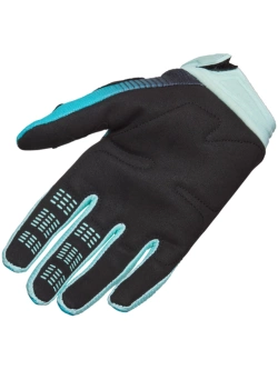 Rękawice cross damskie Fox 180 Collect czarno-niebieskie