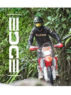 Gogle motocyklowe Klim Edge Off-Road szare ze brązową lustrzaną szybką