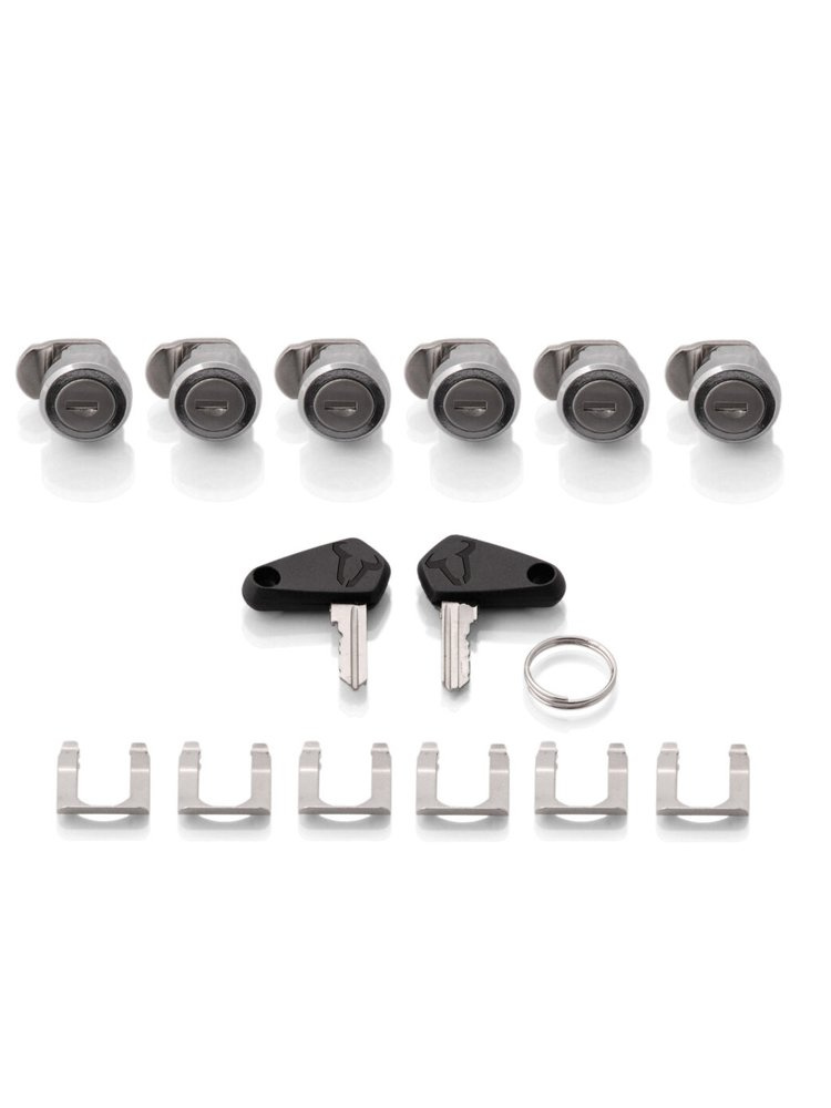 Zestaw: kufry boczne TRAX ADV + stelaże PRO Sw-Motech BMW S 1000 XR (19-) (pojemność: 2 x 45 L) srebrne