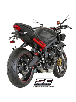 Tłumik CR-T Slip-on SC-Project do Triumph STREET TRIPLE 675 / R [13-16]/ RX [15-16]