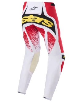 Spodnie cross Alpinestars MX Techstar Nomur czerwono-szaro-czarne