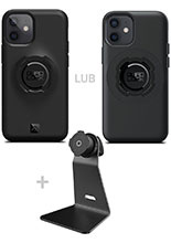 Zestaw na biurko: etui na telefon iPhone 12 mini + uchwyt Quad Lock