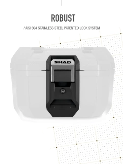 Kufer centralny Shad Terra TR41 czarny [z aluminiową pokrywą]