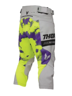 Spodnie cross dziecięce Thor Launchmode Bleach szaro-niebieskie