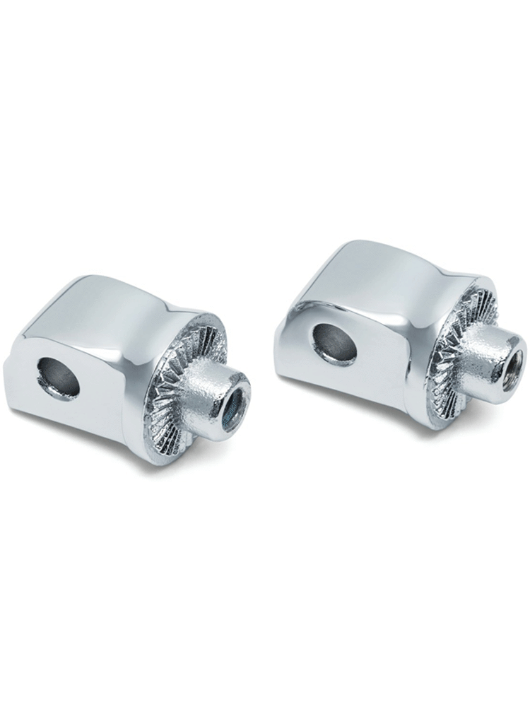 Podesty Phantom Mini czarne + adaptery 8923 Kuryakyn do Harley Davidson (wybrane modele)