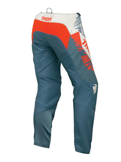 Spodnie cross damskie Thor Sector Split niebiesko-białe