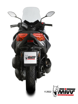 Tłumik motocyklowy Slip-On (Mover) MIVV do Yamaha X-Max 300 (21-) czarny