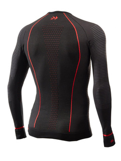 Bluza termoaktywna SIXS BlazeFit na zimę czarna unisex