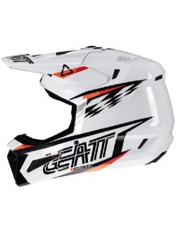 Kask enduro Leatt Moto 3.5 V25 z goglami czarno-szarymi