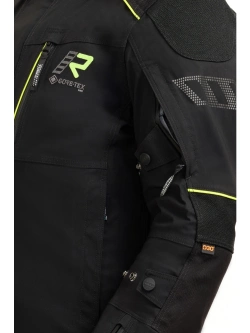 Kurtka motocyklowa tekstylna Rukka Flexo-R czarno-żółta