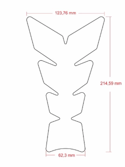 Tankpad Uniwersalny Onedesign HDR czarny [HDR5]