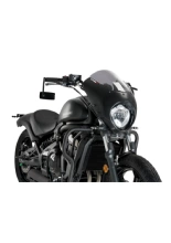 Półowiewka motocyklowa sportowa PUIG Dark Night Kawasaki Vulcan S (15-) lekko przyciemniana matowa