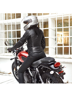 Jeansy motocyklowe damskie Shima NOX 2.0 czarne